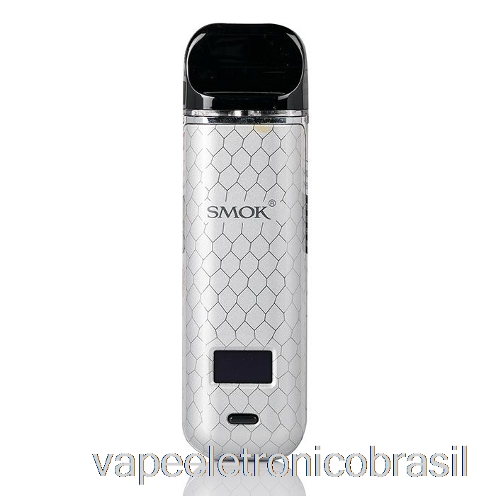 Vape Recarregável Smok Novo X 25w Pod System Silver Cobra